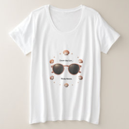 Shades & Shells – サンキススタイル プラスサイズTシャツ