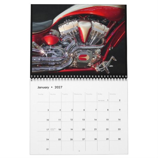 Shadley Show Case 2014 カレンダー (1月 2027)