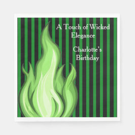 Shadow Ball Dark Fantasy Party | green Paper Cup スタンダードランチョンナプキン