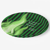 Shadow Ball Dark Fantasy Party | green Paper Cup ペーパープレート (アングル)