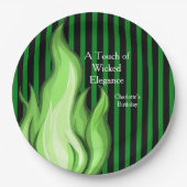 Shadow Ball Dark Fantasy Party | green Paper Cup ペーパープレート (正面)