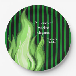 Shadow Ball Dark Fantasy Party | green Paper Cup ペーパープレート
