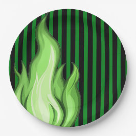 Shadow Ball Dark Fantasy Party | green Paper Cup ペーパープレート
