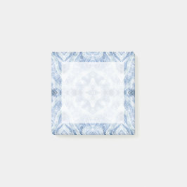 Shadow Blue Abstract Watercolor Art ポストイット