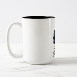 Shadow Forest Minimalist Mental Health Mug ツートーンマグカップ