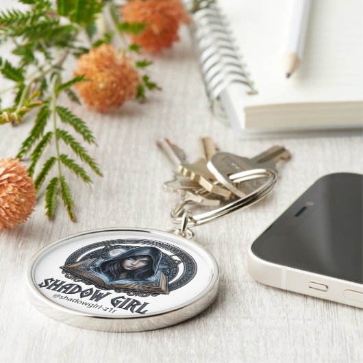 shadow girl キーホルダー (側面)