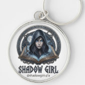 shadow girl キーホルダー (正面)
