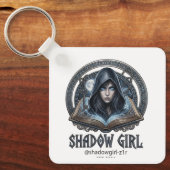 shadow girl キーホルダー (正面)