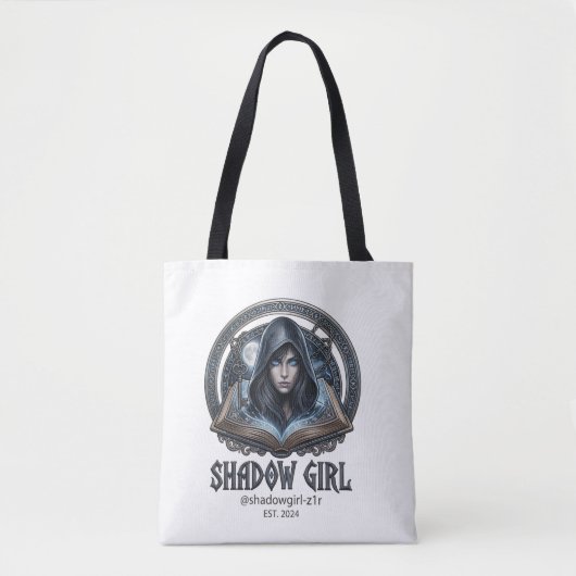 shadow girl トートバッグ (正面)