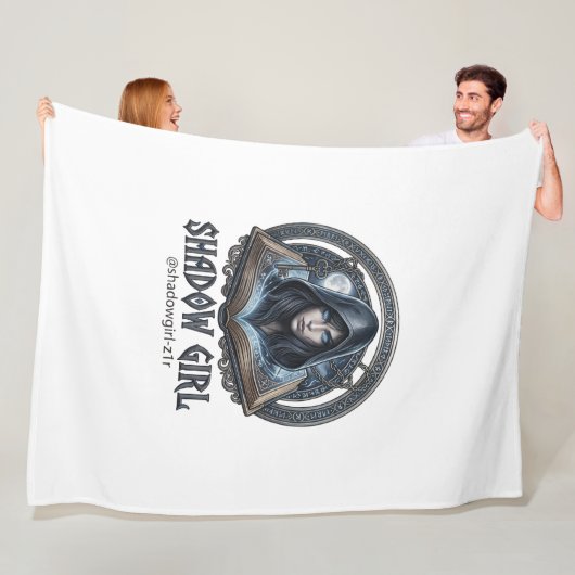 shadow girl フリースブランケット (インサイチュ)