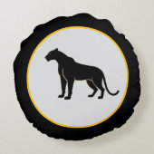 "Shadow Leaf Shine" ラウンドクッション (裏面)