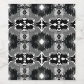 Shadow Mirror Pattern  ワインラベル (シングルラベル)