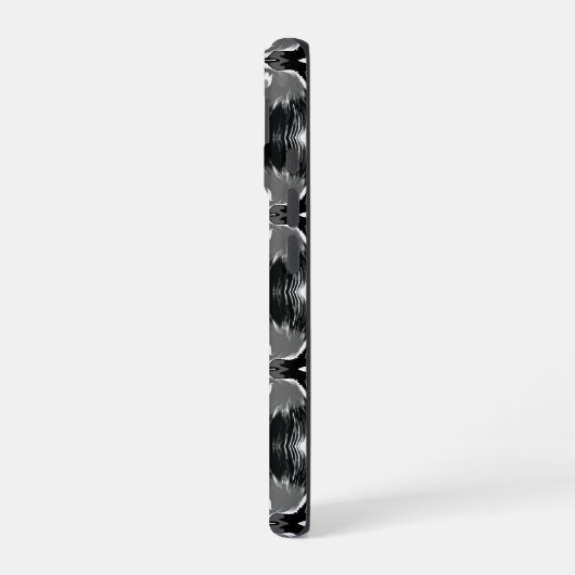 Shadow Mirror Pattern  iPhone 16ケース (左側面)