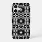 Shadow Mirror Pattern  iPhone 16ケース (裏面)