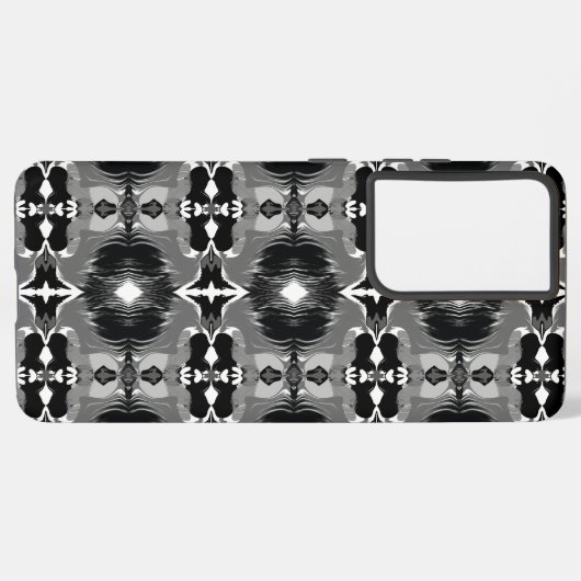 Shadow Mirror Pattern  Samsung Galaxyケース (裏面横)