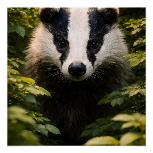 Shadow of the majestic badger ポスター (正面)