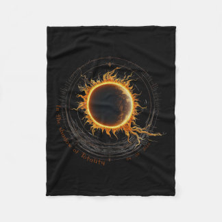 Shadow Of Totality Watching Shirt 2024 太陽の Total フリースブランケット