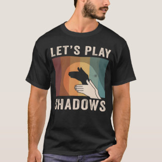 Shadow Puppetry Puppet Show Art boy Tシャツ