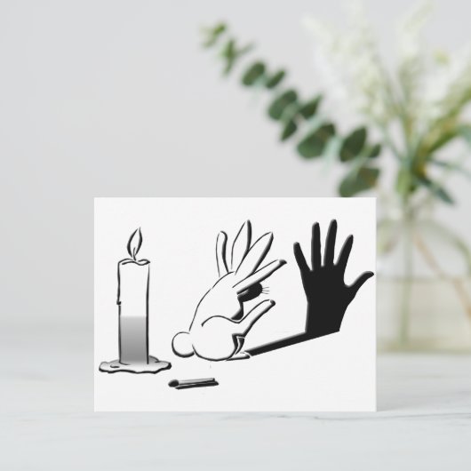 Shadow RabbitによるLightIllusions.com ポストカード (スタンド正面)