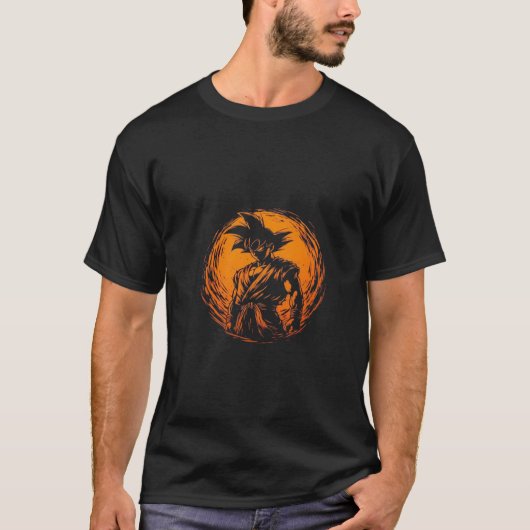 Shadow Samurai | アニメネオンティーシャツ Tシャツ (正面)