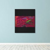 Shadow Tree  キャンバスプリント (インサイチュ (ウッドフロア))