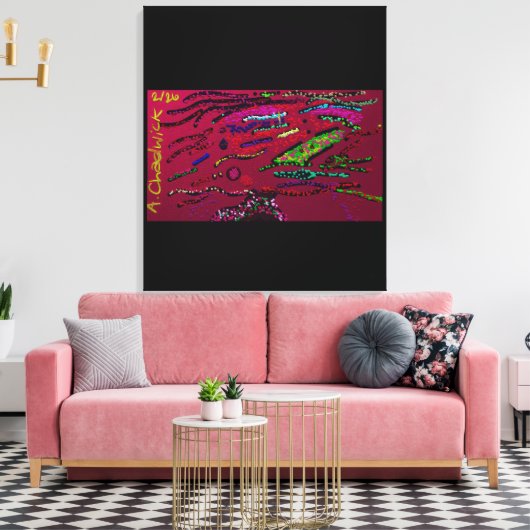 Shadow Tree  キャンバスプリント (インサイチュ (リビング))