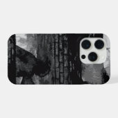 Shadow Walker - iPhone 15pro Case iPhoneケース (裏面横)