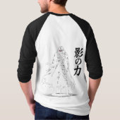 Shadow Wrath: Dual-Sided Ninja Power Tシャツ (裏面)