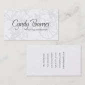 Shadowed Petunias名刺 名刺 (正面/裏面)