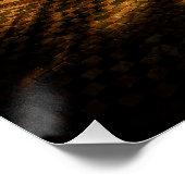 Shadowed Riad Fountain Poster ポスター (コーナー)