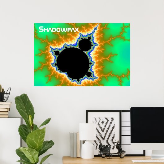 Shadowfax、minMandel ポスター (ホームオフィス)