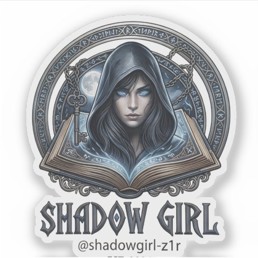 shadowgirl シール (正面)