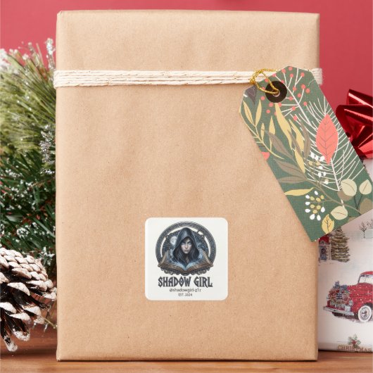shadowgirl スクエアシール (クリスマス)
