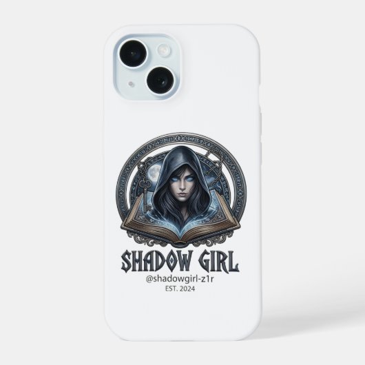 shadowgirl iPhone 15ケース (裏面)