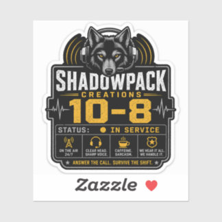ShadowPack Creations 10-8 (インサービス) シール