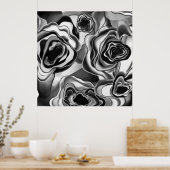 ShadowROSEポスタープリント ポスター (キッチン)