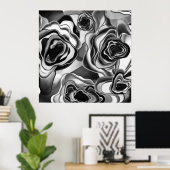 ShadowROSEポスタープリント ポスター (ホームオフィス)