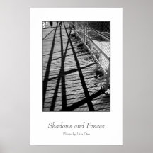 "Shadows and Fences" ポスター