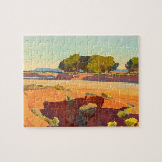 Shadows on Short Creek by Maynard Dixon ジグソーパズル (横)