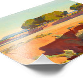 Shadows on Short Creek by Maynard Dixon フォトプリント (角)