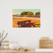 Shadows on Short Creek by Maynard Dixon ポスター (キッチン)