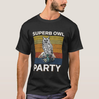 Shadows Owl Lovで行う素晴らしいフクロウパーティー Tシャツ