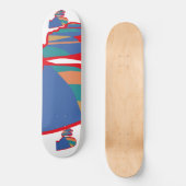 Shadows Rockodromo Cars by Masanser Pixelat スケートボード (正面)