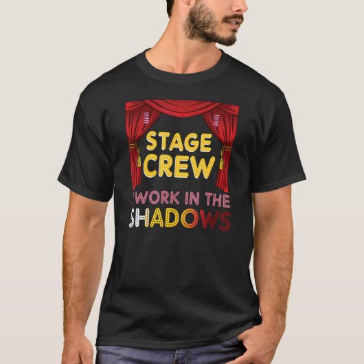 Shadows Theaterでクルーを設定 Tシャツ (正面)