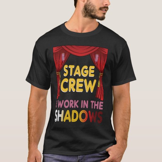 Shadows Theaterでクルーを設定 Tシャツ (正面)