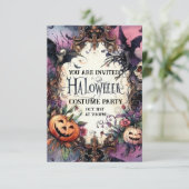 Shadowy Soiree: Bespoke Halloween招待状 招待状 (スタンド正面)