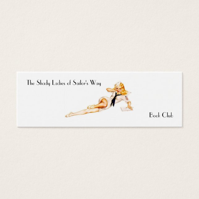 Shady Lady Wirer Bookmark (正面)