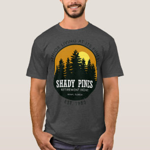 Shady Pines Retirement Home 80s Tvシリーズ Tシャツ