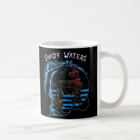 Shady Waters Ship コーヒーマグカップ (右)
