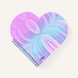 SHAE 〜パステルアクアとピンク〜 ノートブック